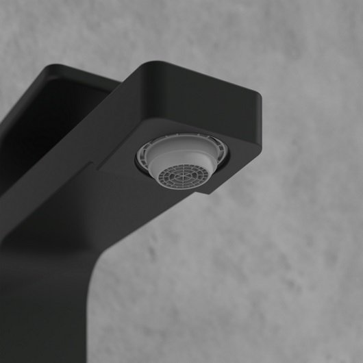 Смеситель для раковины Villeroy & Boch Architectura Square черный, матовый  TVW125001000K5 - 3