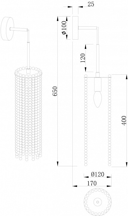 Бра Stilfort Marelli 2169/09/01W - 1