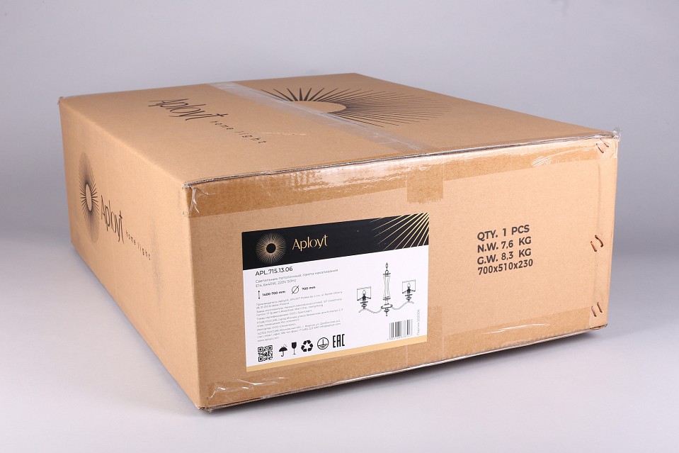 Подвесная люстра Aployt Okin APL.715.13.06 - 2