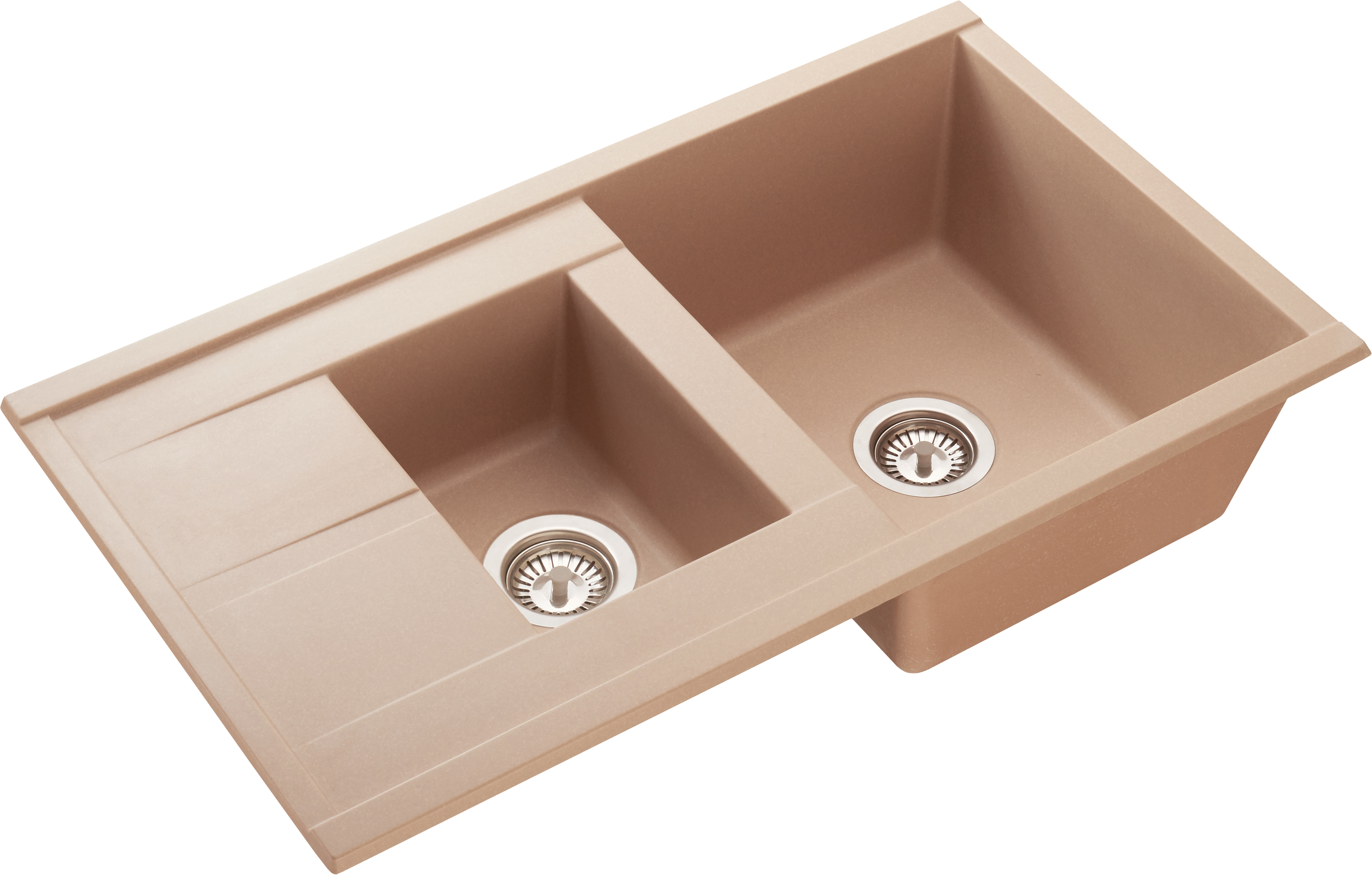 Мойка кухонная AQUATON Делия 87 латте 1A716232DE260 - 1