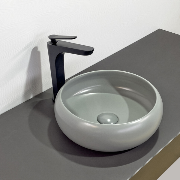 COMFORTY. Раковина COMFORTY 113MH светло серая матовая 00-00012226 - 1