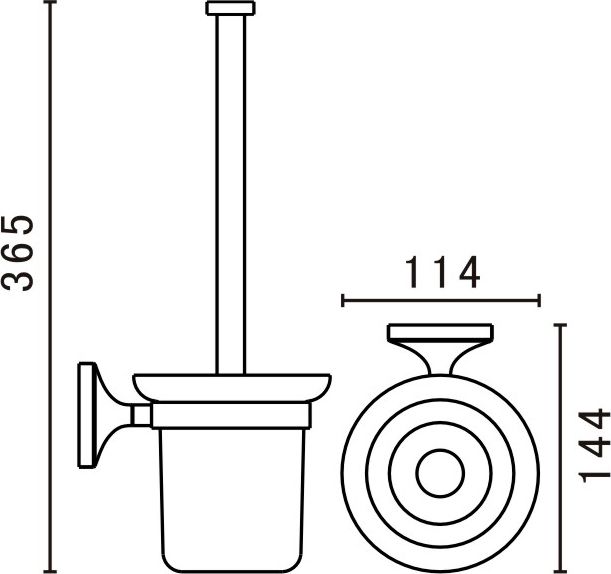 Ершик Art&Max Bohemia AM-E-4281-Cr - 2