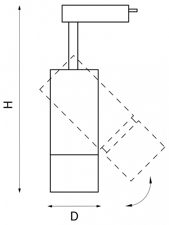 Светильник на штанге Lightstar Volta 229247 - 3