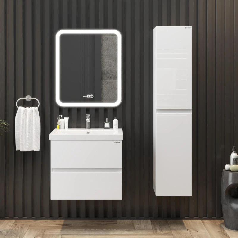 Комплект мебели Onika Эвада 70 белый - 0