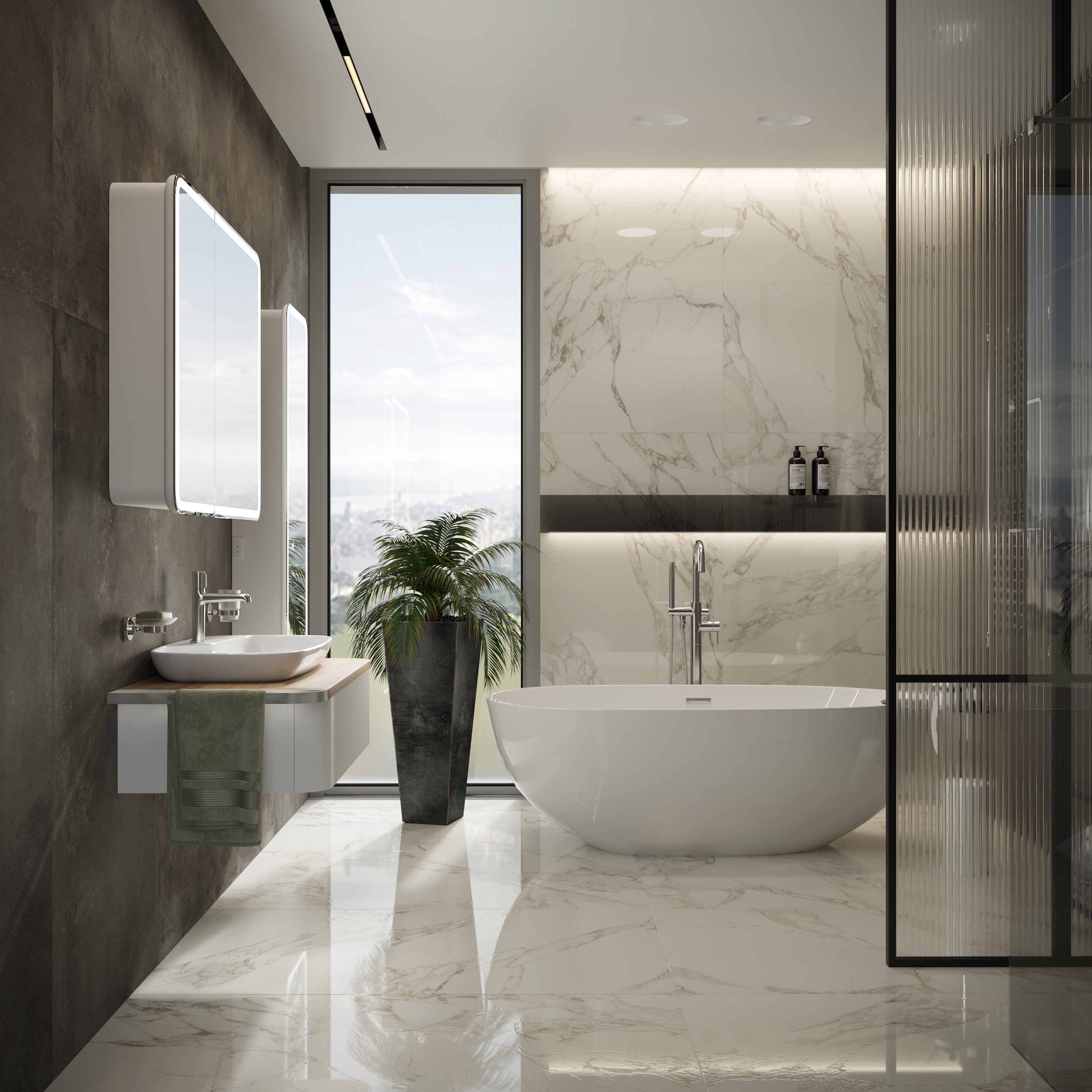 Смеситель для ванны с душем STWORKI Эстерсунд ES-06cr напольный - 4