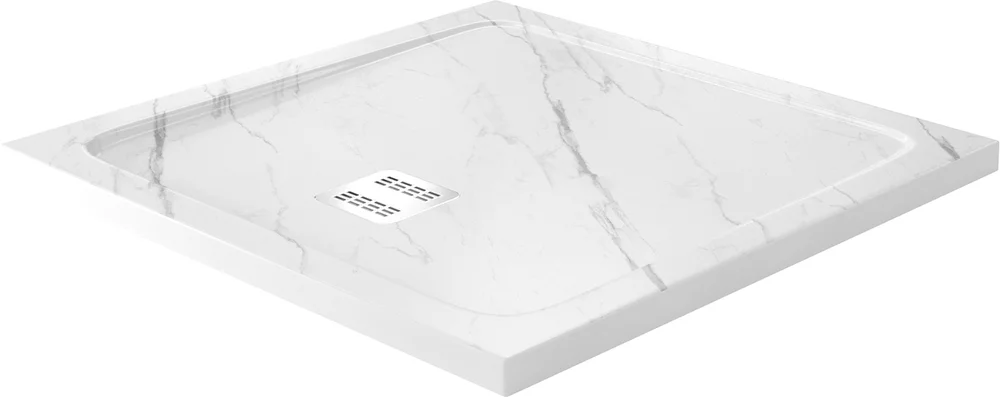 Поддон для душа Wasserkraft Rhin 90х90 белый матовый 44T03 - 0