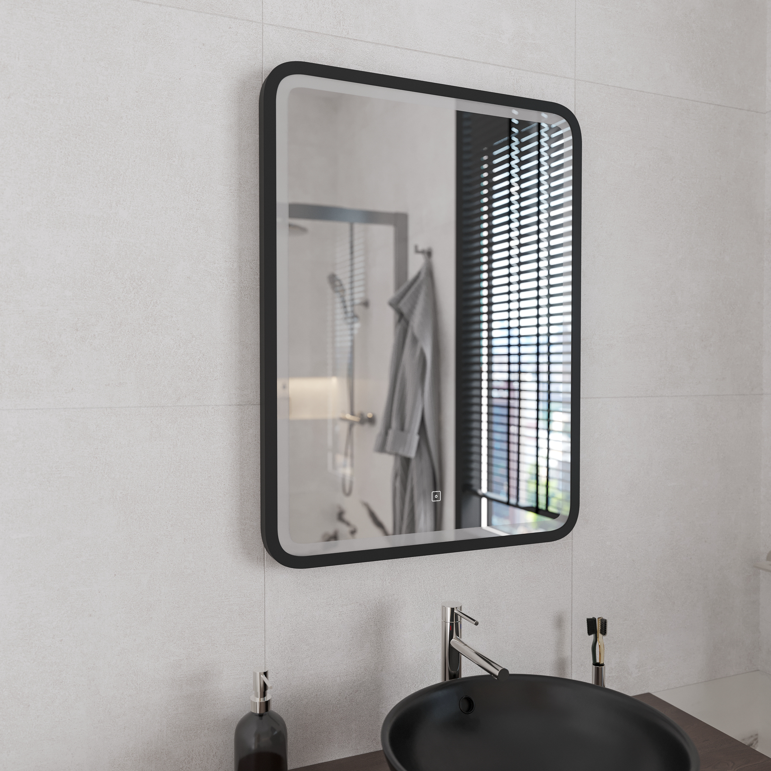 Зеркало DIWO Оренбург 60 с подсветкой ЗЛП1726 - 1