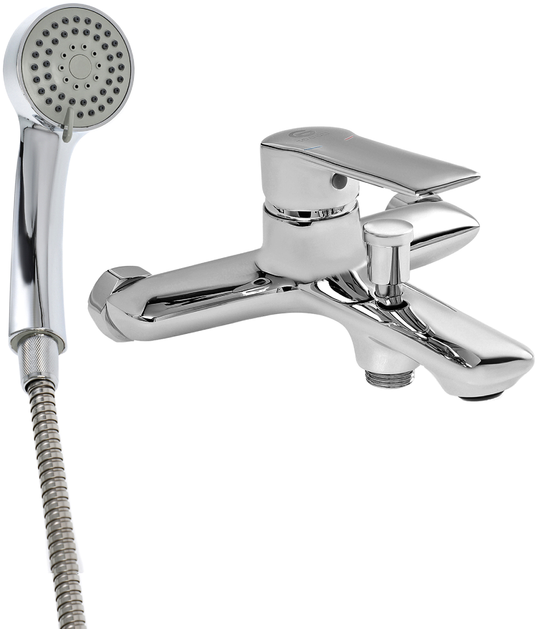 Смеситель для ванны с душем STWORKI Колдинг KO-02cr - 0