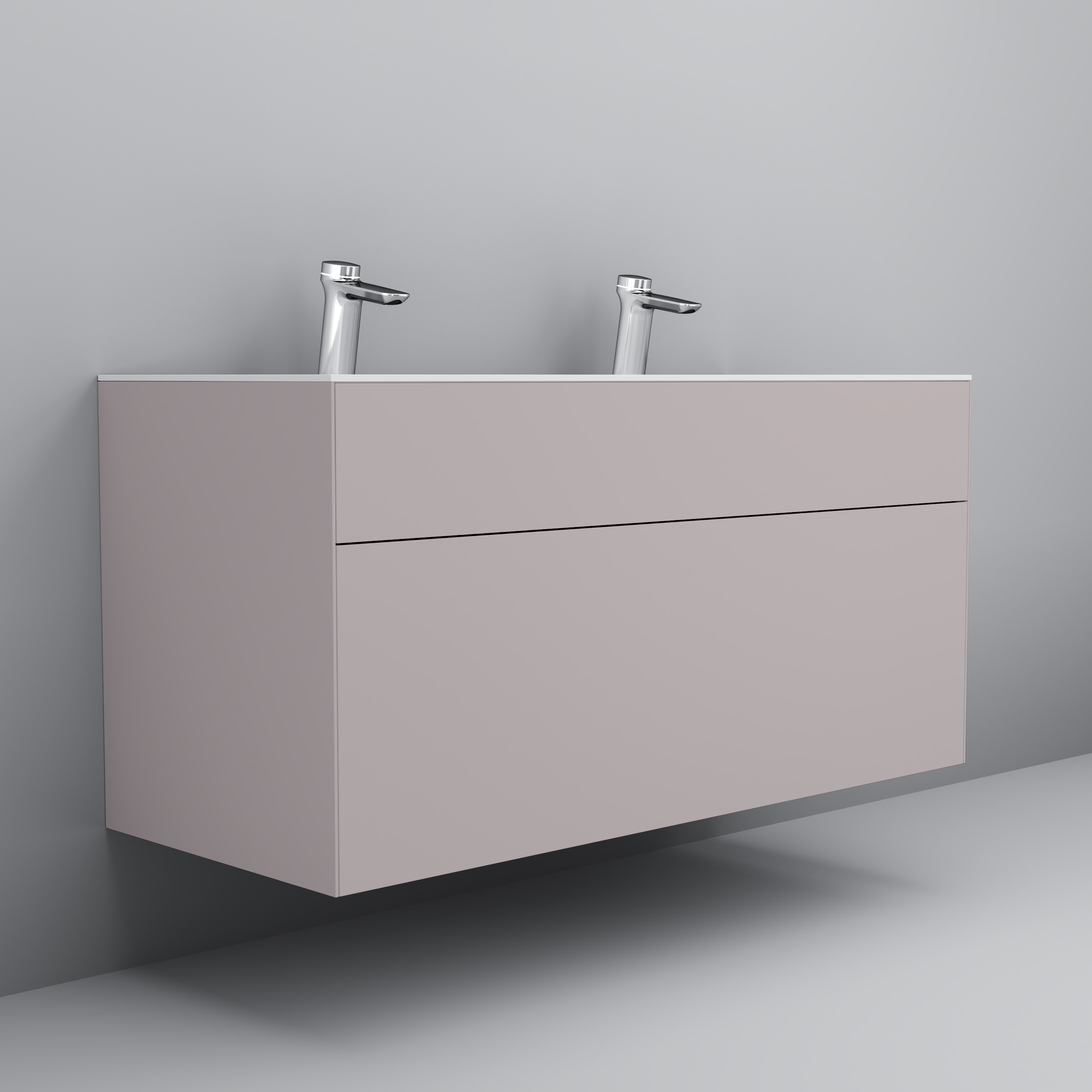 Тумба с раковиной Am.Pm Inspire V2.0 120 элегантный серый - 2