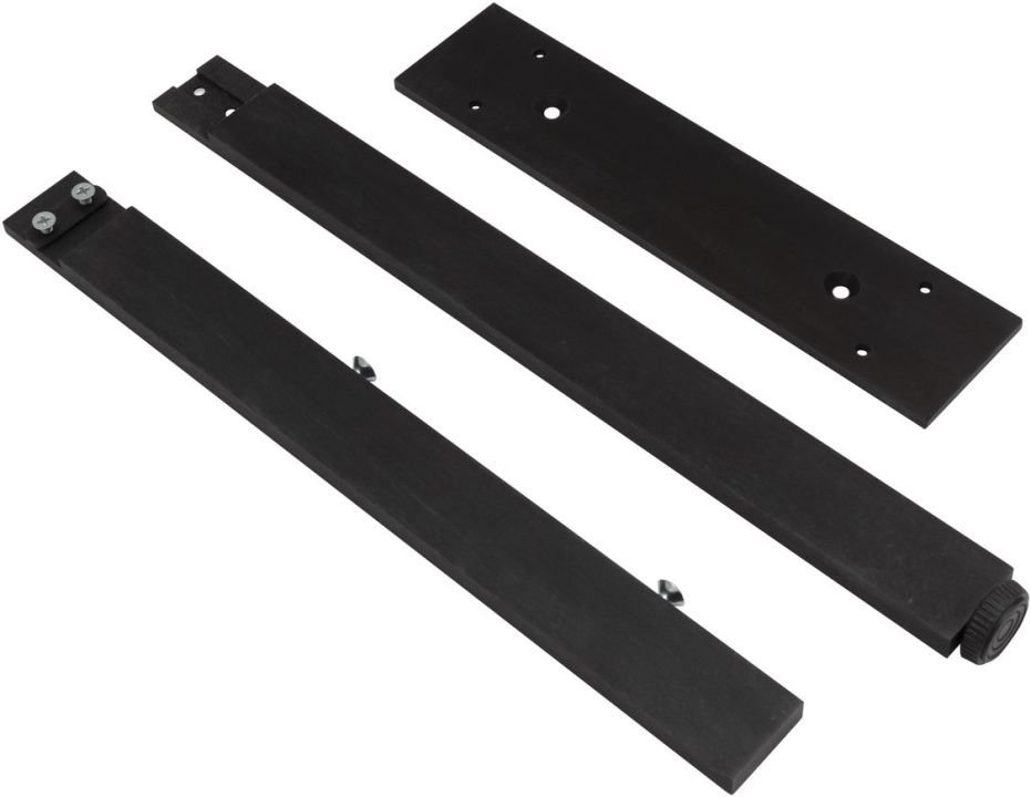 Ножки для шкафа пенала Allen Brau Reality 30 черный матовый 1.32009.BB - 0