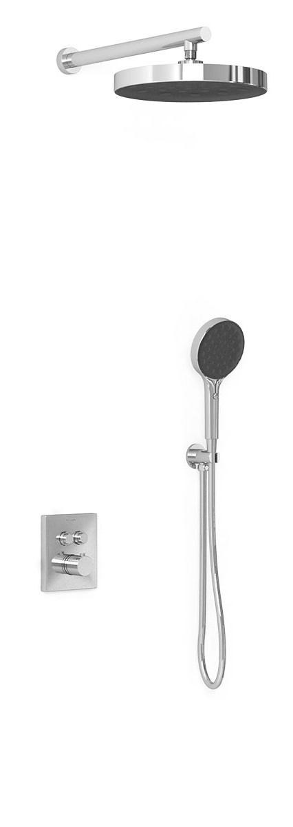 Душевой комплект Vincea Inspire с термостатом хром VSFW-3I21T2CH - 0