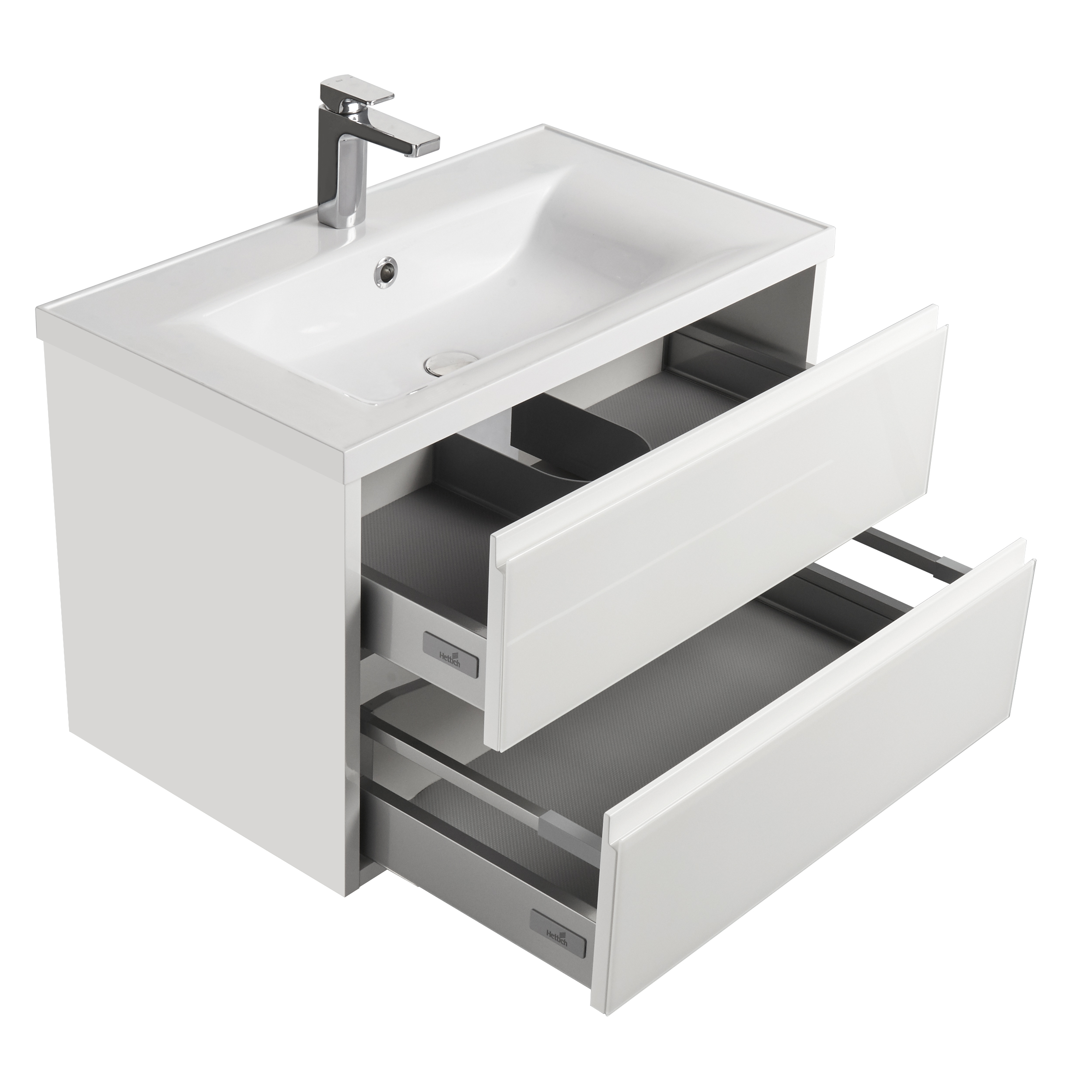 Комплект мебели Aquaton Римини 80 белый - 3