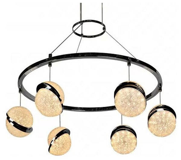 Подвесная люстра iLedex Crystal Ball C4474-6 CR - 0