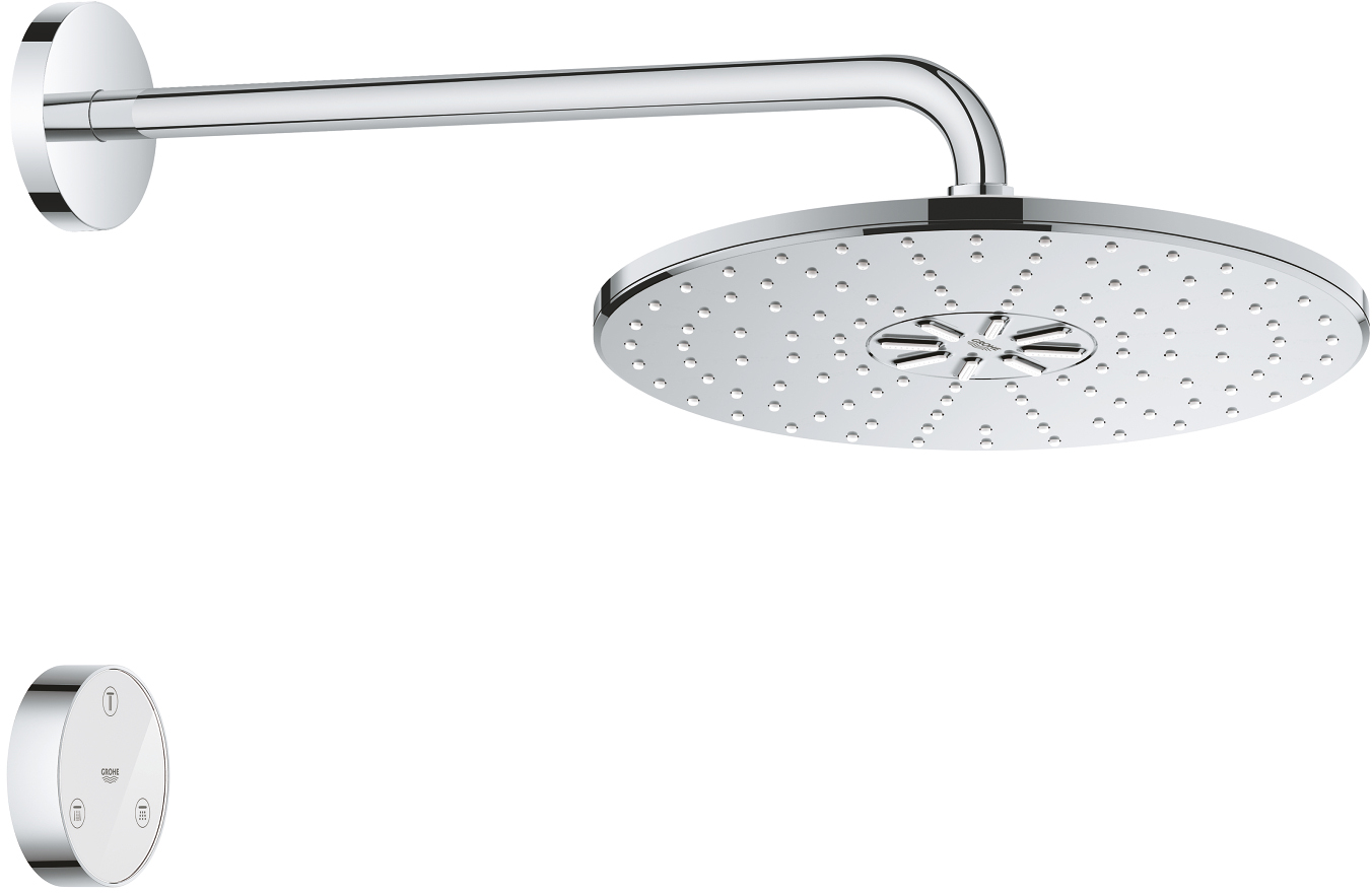Верхний душ Grohe Rainshower 310 SmartConnect 26640000 с пультом дистанционного управления - 1