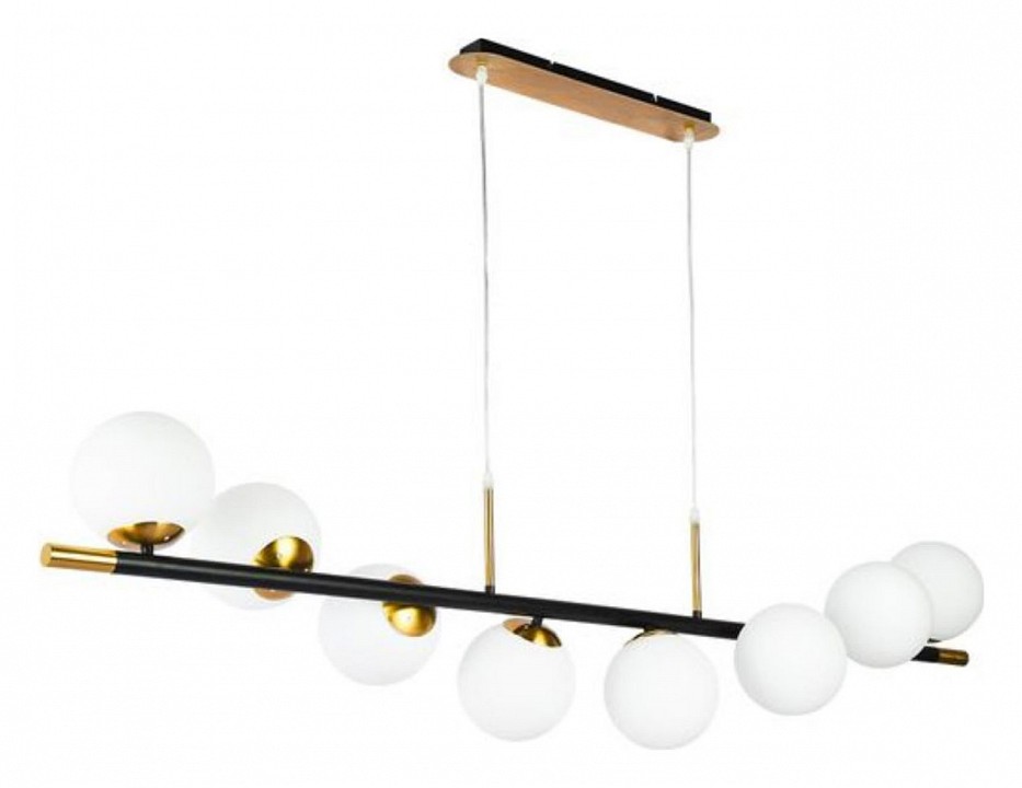 Подвесная люстра Arte Lamp Alcor A2224SP-8BK - 1