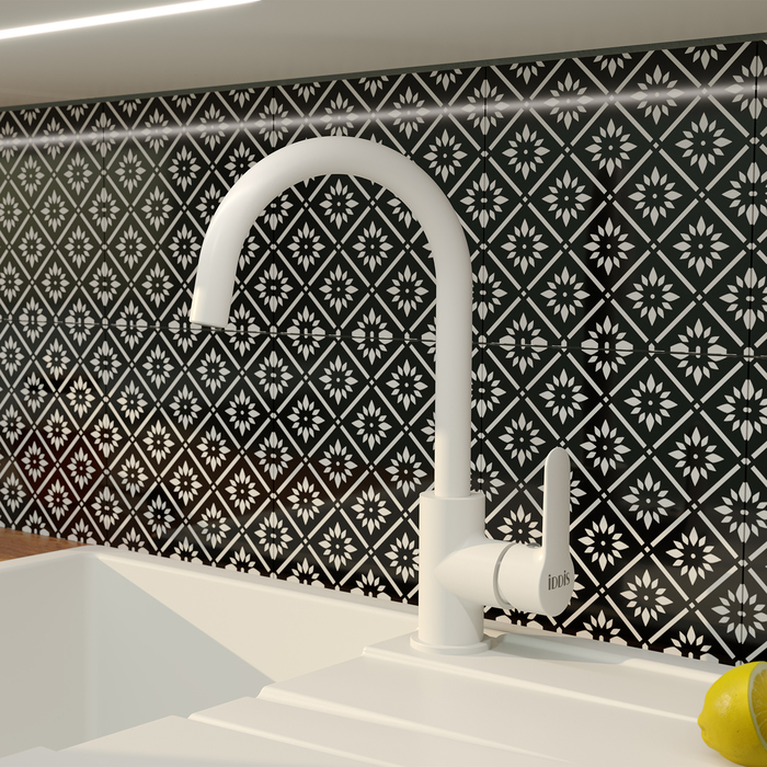 Смеситель Iddis Cuba для кухонной мойки, белый CU6WTJ0i05 - 1