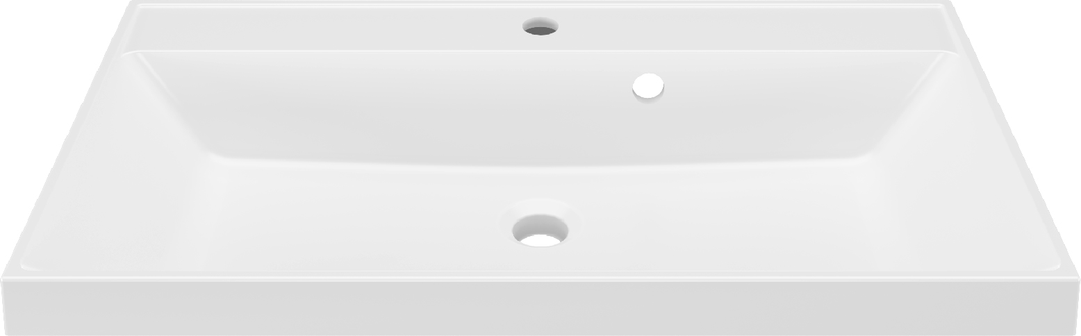 Тумба с раковиной Бриклаер Кристалл 90 софт графит - 3