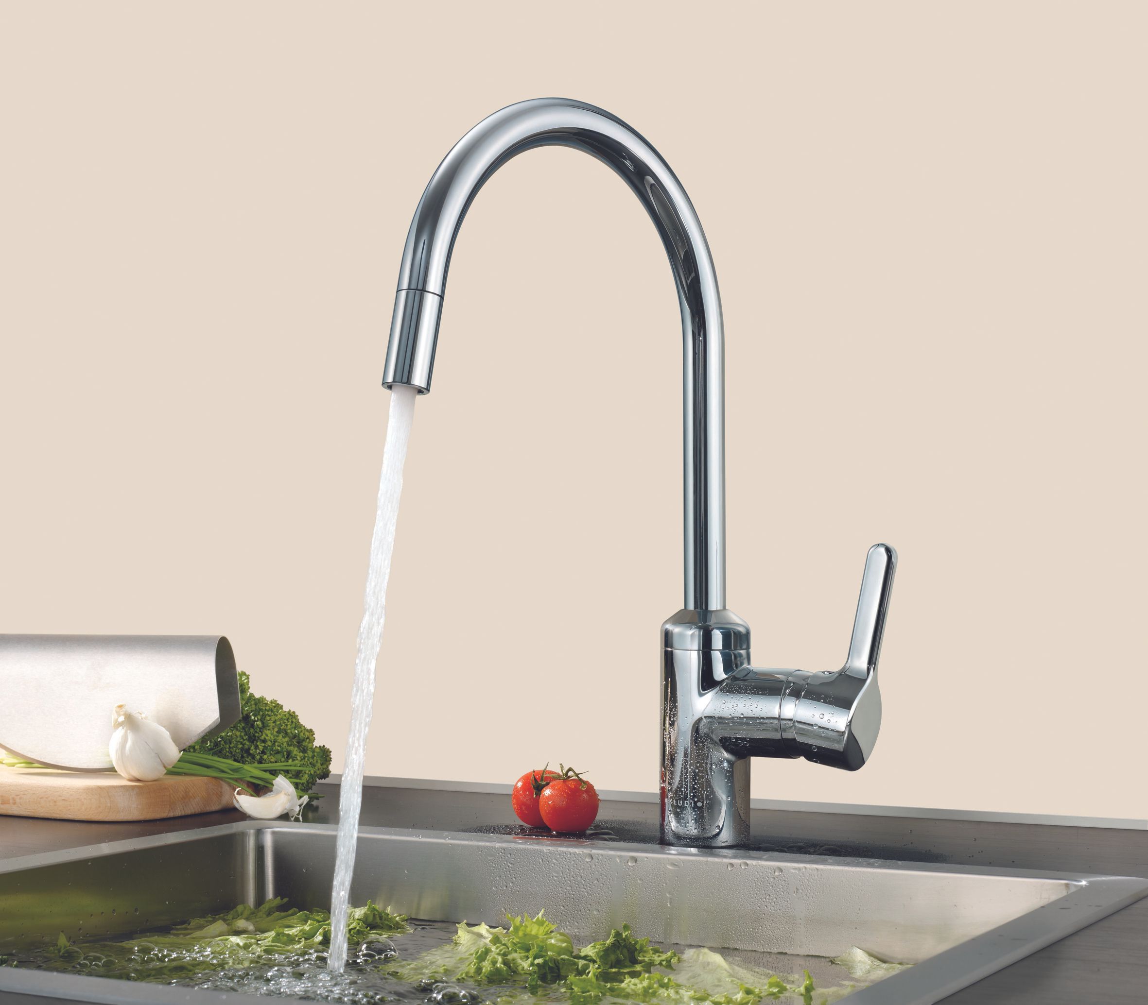 Смеситель для кухонной мойки Kludi  хром  428510578 - 1