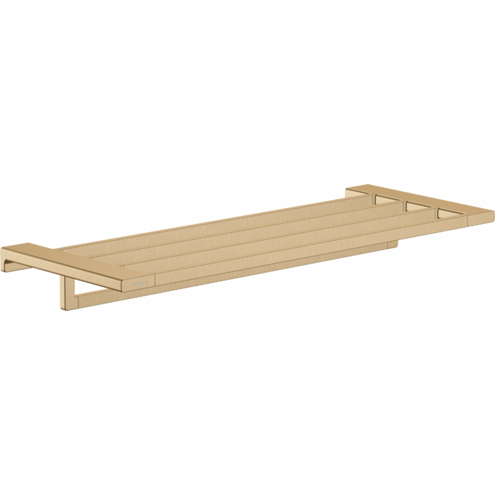 Полка для полотенец AddStoris Hansgrohe 41751140, шлиф. бронза - 0