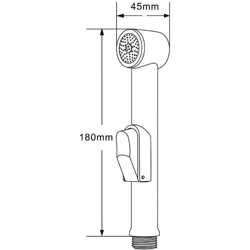 Гигиенический душ Agger хром AHYG01 - 3