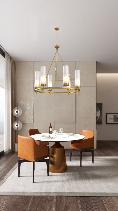 Подвесная люстра Milosh Tendence 882 0882CL-6GD - 3