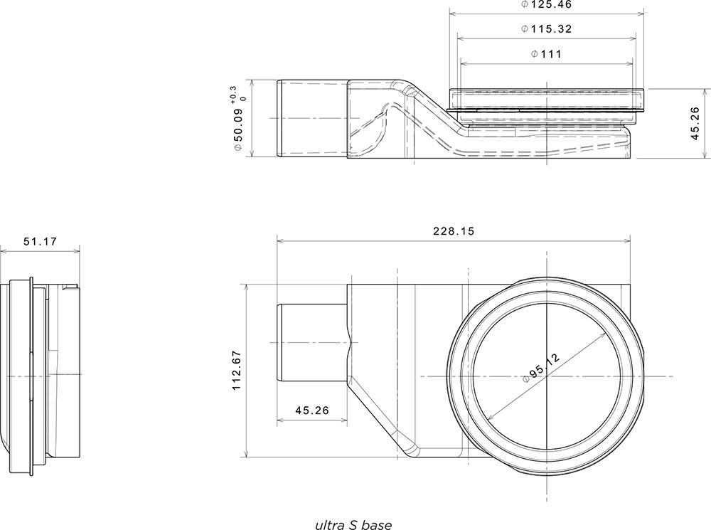 Душевой лоток Pestan Confluo Premium Gold Line 850 с решеткой 13100055 - 5