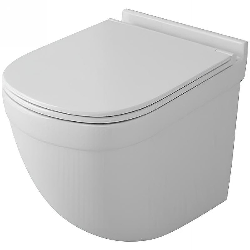 Унитаз Owl 1975 Eld Cirkel-H TOWLT190101 подвесной с сиденьем Микролифт - 0