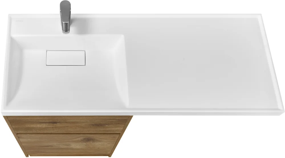 Тумба с раковиной Aquaton Лондри 60 светлое дерево 1A2669K1LHDR0 - 1