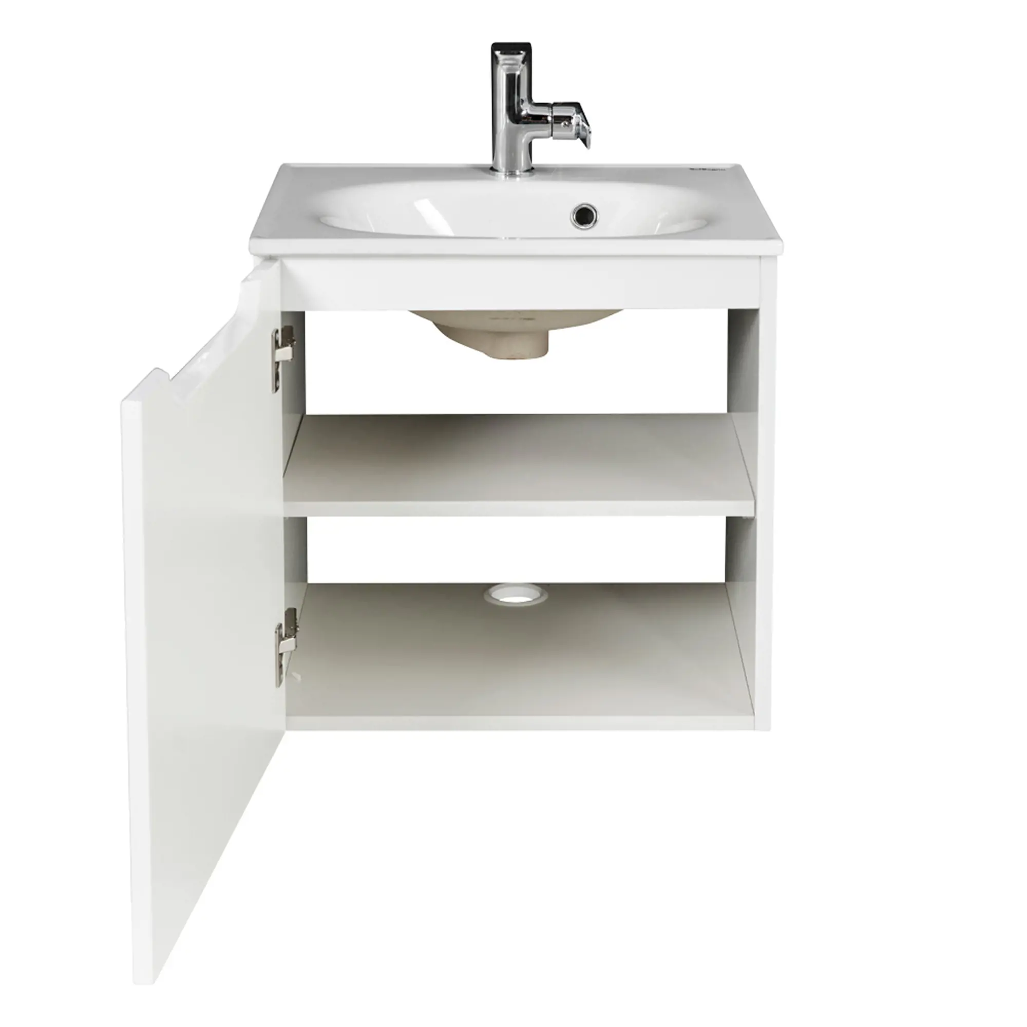 Тумба с раковиной BelBagno Etna 50 L белый - 4