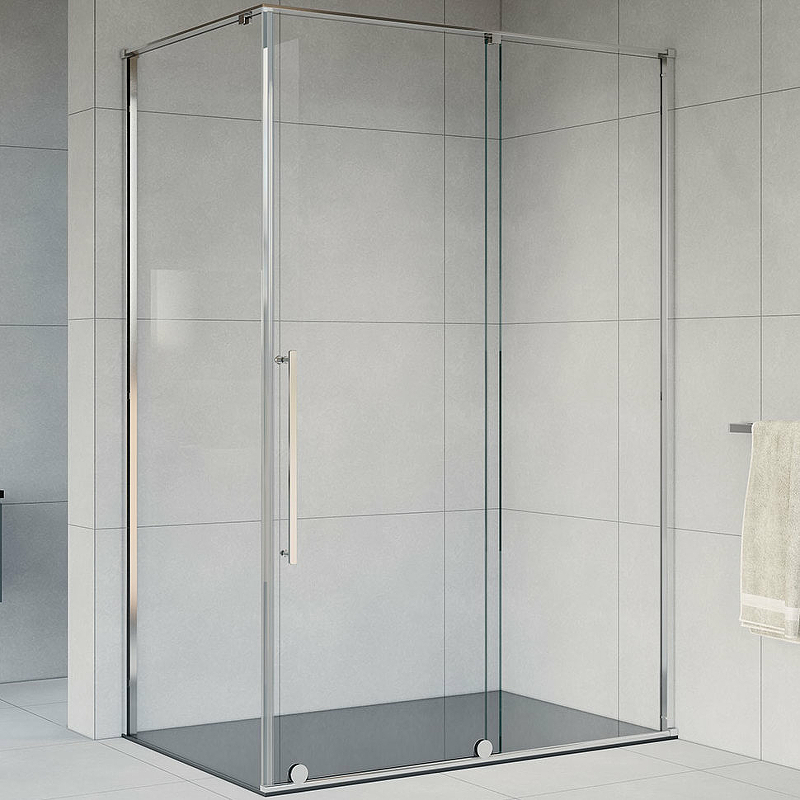 Душевой уголок Vincea Arno 120х90 хром стекло прозрачное VSR-1A9012CL - 0