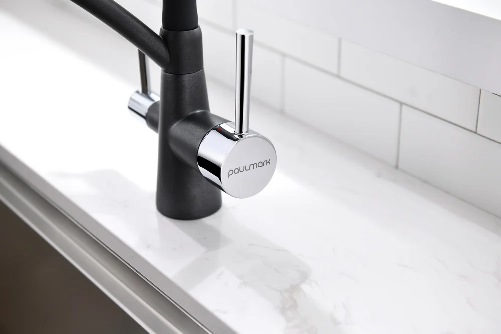 Смеситель для кухни Paulmark Siegen черный матовый Si213111-418 - 5