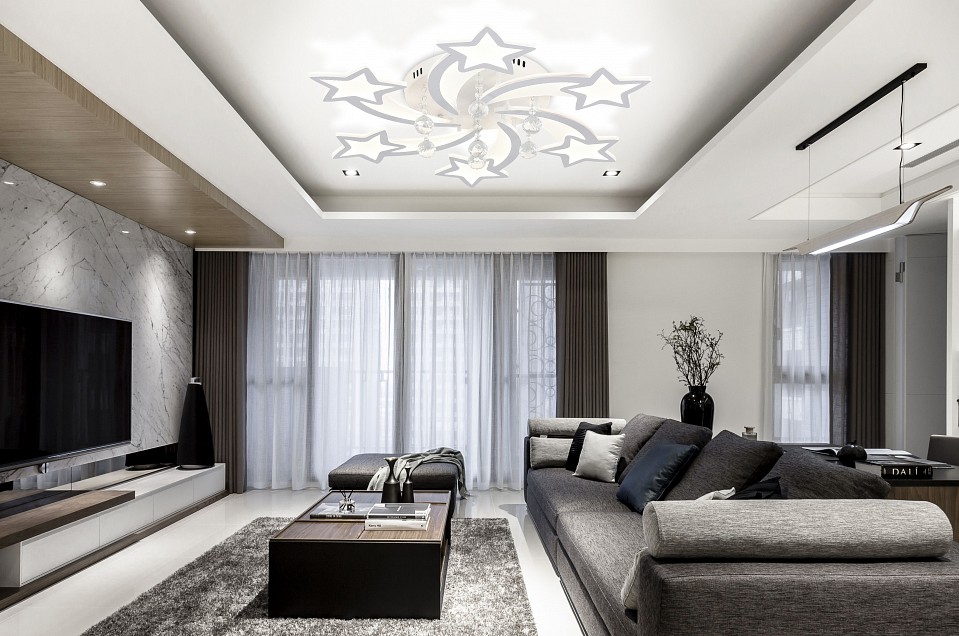 Потолочная люстра Natali Kovaltseva Star LED LAMPS 81239 - 8