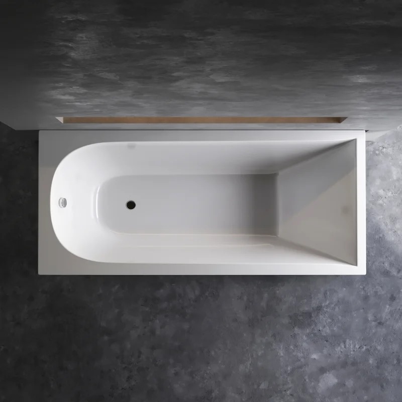 Акриловая ванна AM.PM Spirit V2.0 W72A-180-080W-A2 180x80 см, пристенная, белая - 1