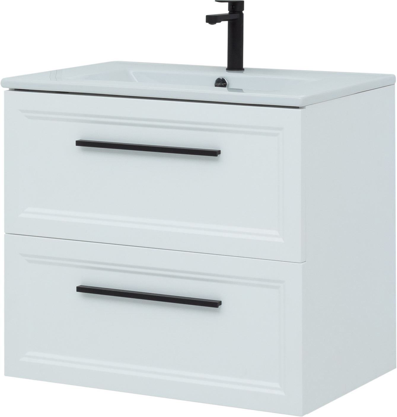 Тумба с раковиной STWORKI Эстерсунд 75 белая матовая 440912 - 4