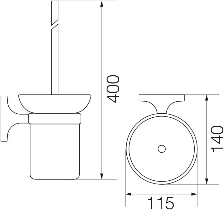 Ершик Veragio Oscar OSC-5290.BR бронза - 1