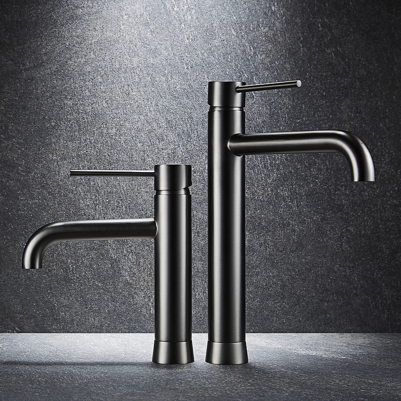 Смеситель для раковины Black&White Universell черный матовый 7600U - 3