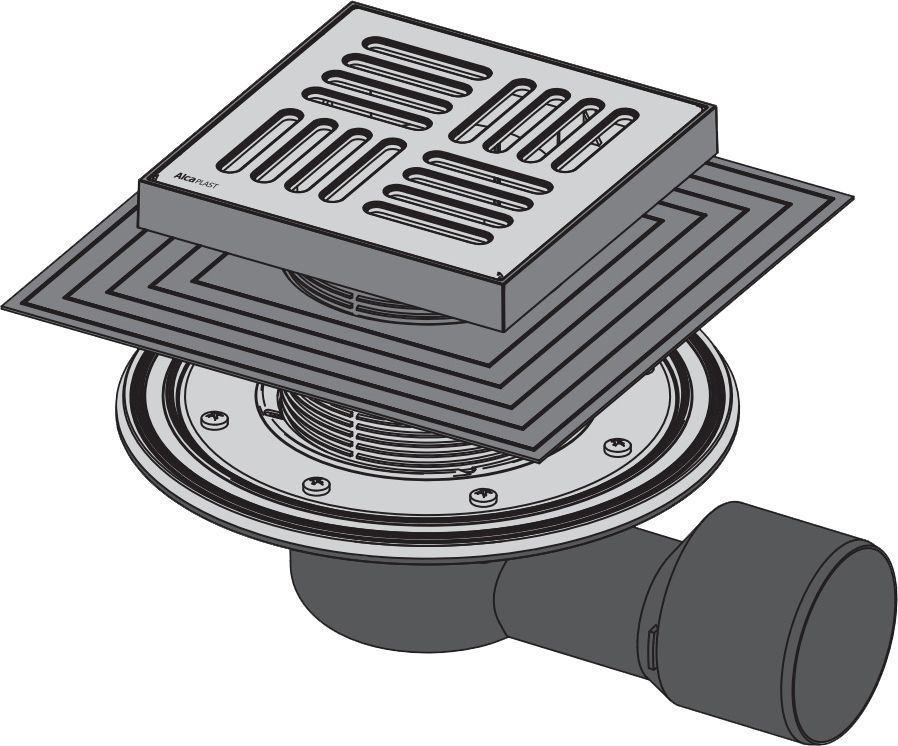 Душевой трап AlcaPlast APV3444 - 2