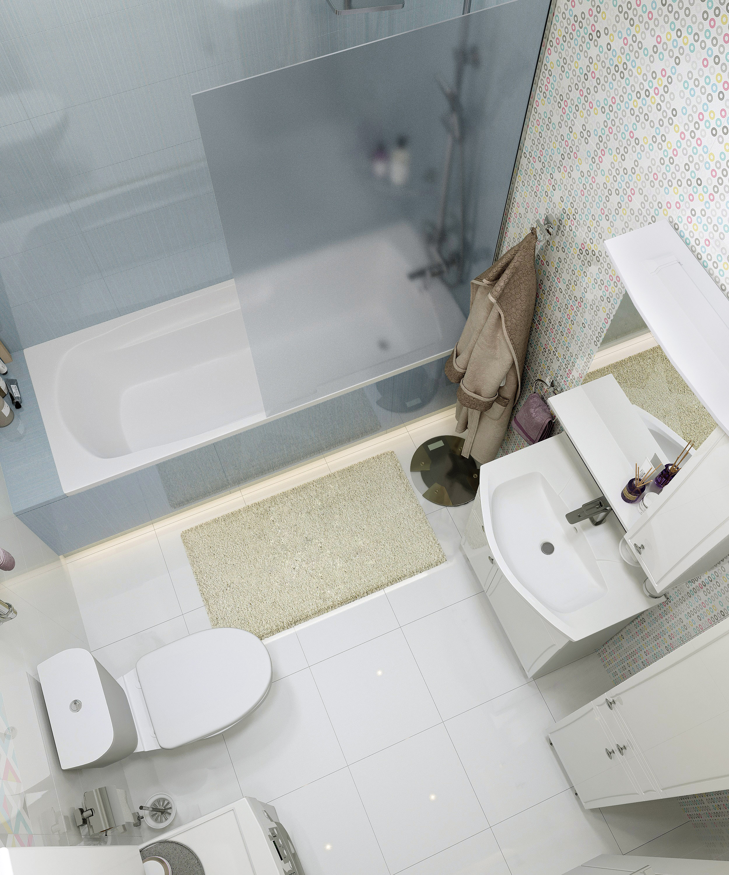 Зеркало DIWO Кострома R, 65 KOS.Z.65/P/W - 3