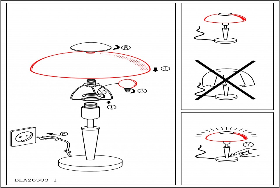 Настольная лампа декоративная Eglo ПРОМО Solo 1 87254 - 2