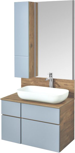 Зеркало Aquaton Мишель 57 с подсветкой 1A253902MIX40 - 2