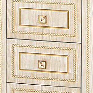 Тумба с раковиной Misty Roma 75 ясень патина - 3