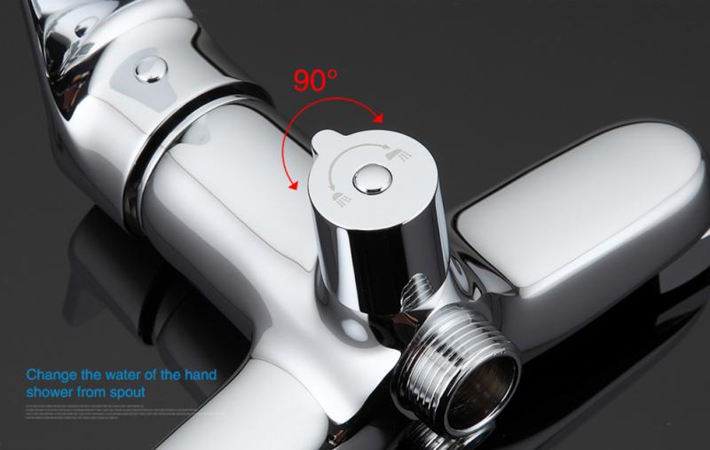 Смеситель для ванны Gappo Vantto G2236 - 10