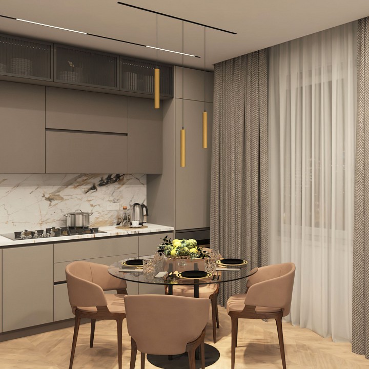 Подвесной светильник Denkirs Smart DK8008-BG - 3