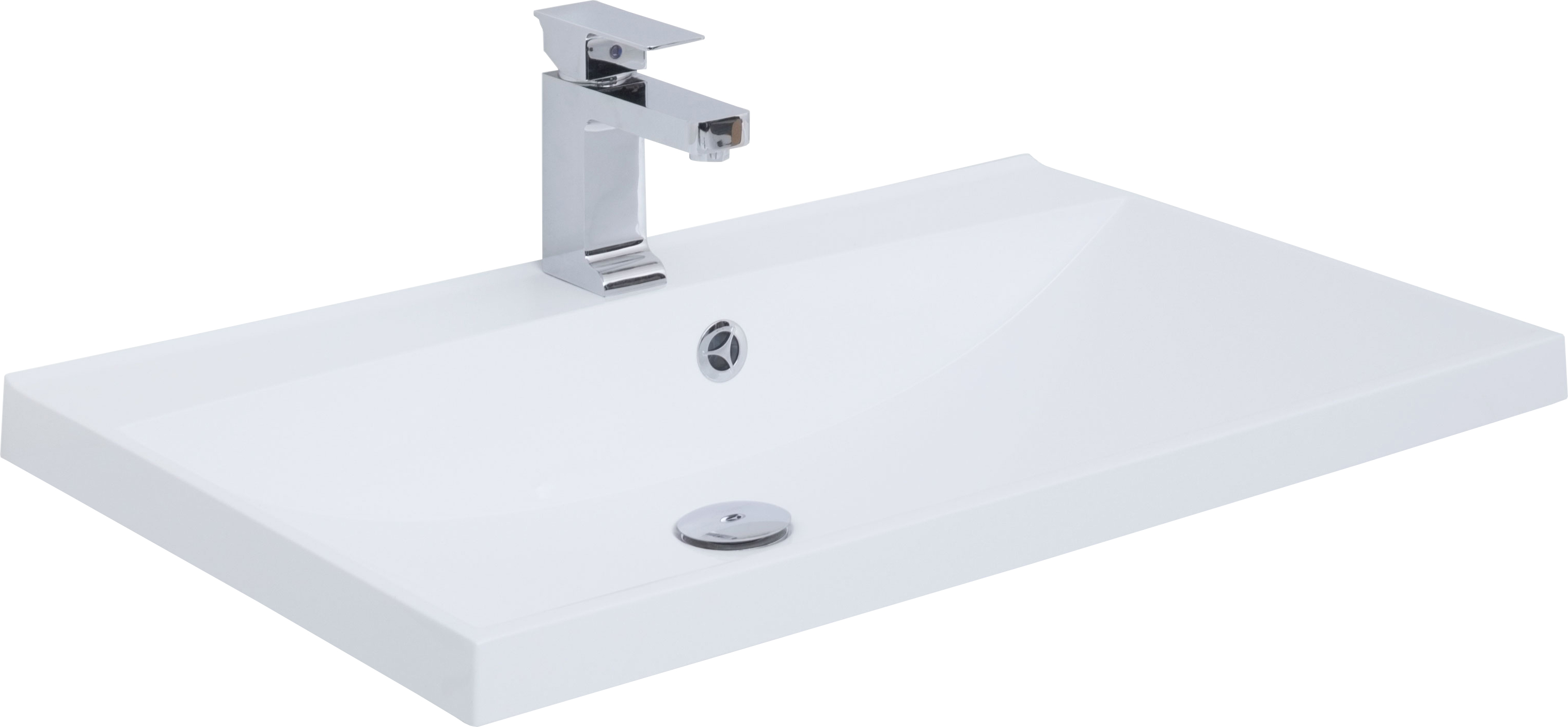 Мебель для ванной Aquanet Верона 75 белая, 1 ящик, 2 двери - 14