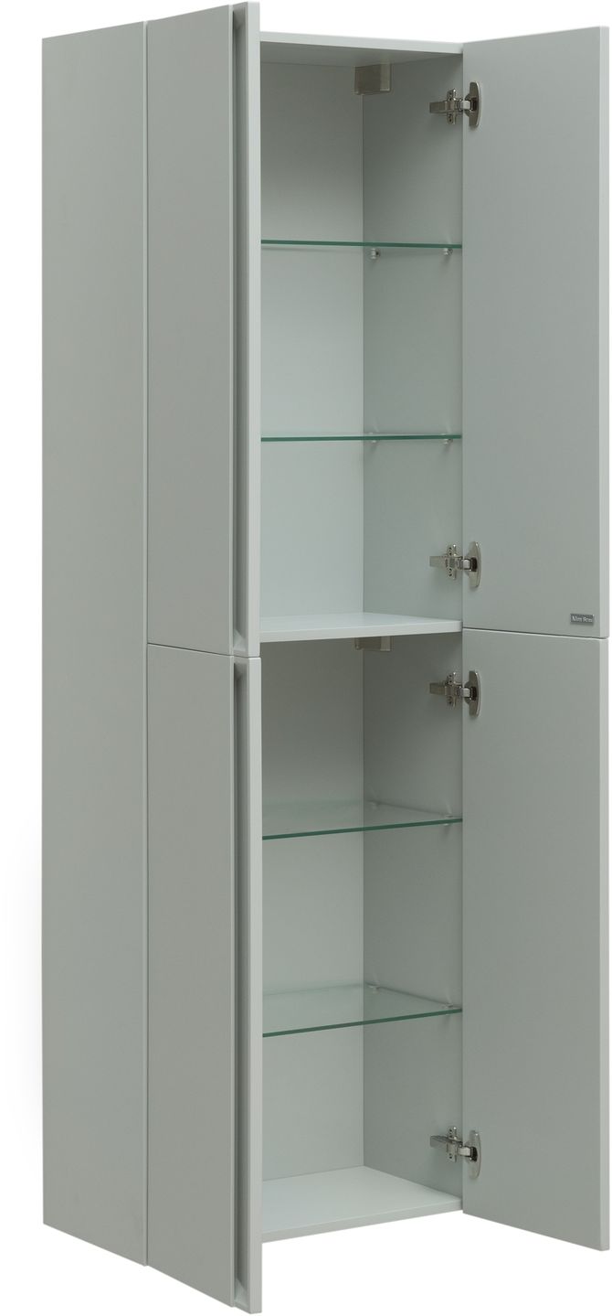 Шкаф пенал Allen Brau Eclipse 60 подвесной светло - зеленый матовый 1.E1006.PWM - 5