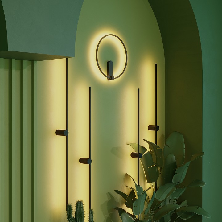 Бра Arlight SP-Vinci-Ring-R400-13W Day4000 037063 - 2