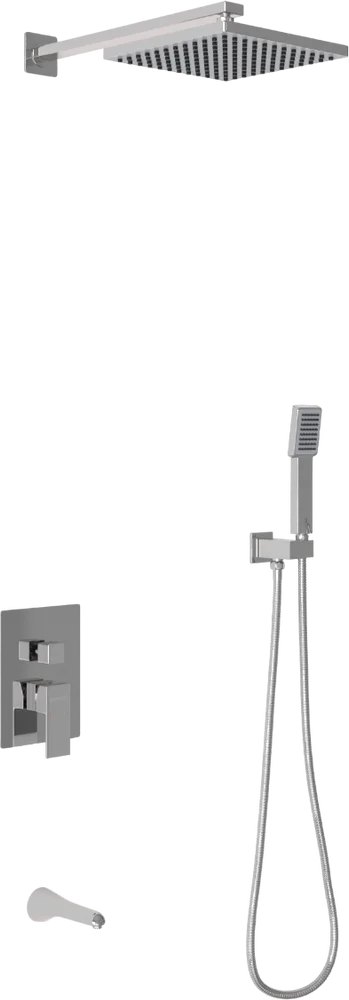 Душевой комплект Berges Ventas 3S хром 073005 - 0