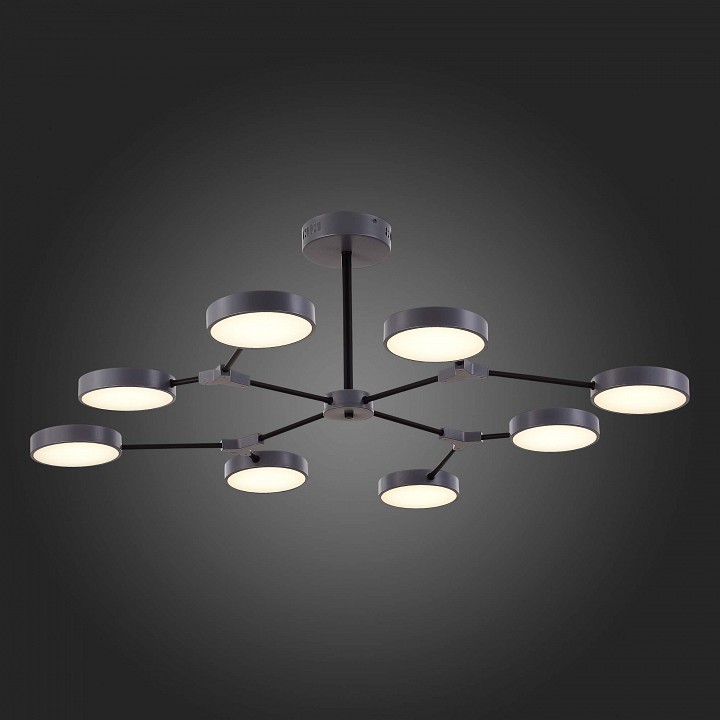 Люстра на штанге EVOLUCE Monta SLE6003-702-08 - 4