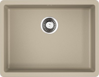 Мойка кухонная Omoikiri Kata 54-U-SA бежевая 4993424 - 0