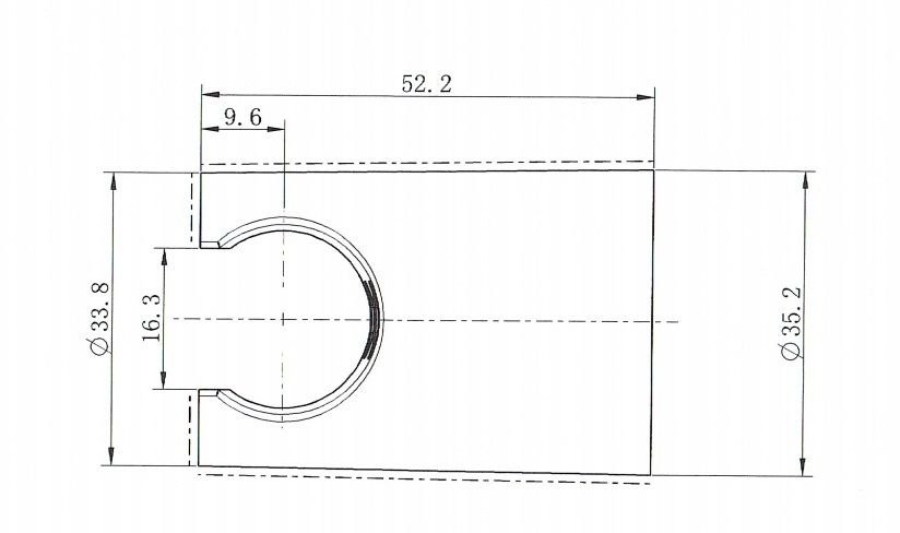 Держатель для душа Allen Brau Priority черный матовый 5.31С15-31 - 1